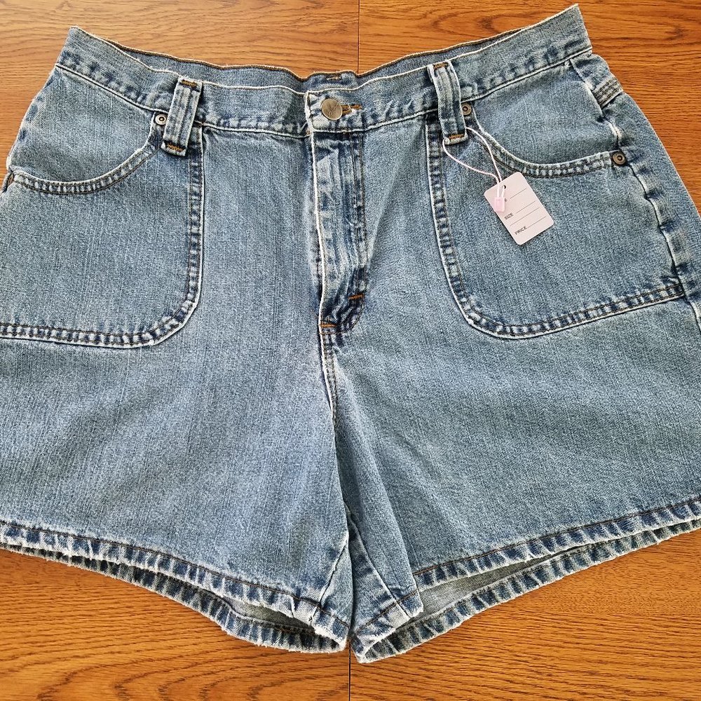 Bleu Blue Denim Shorts